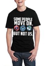 Some People Move On But Not Us Black T-Shirt