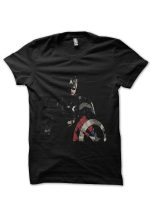 my captain Black Half Sleeve T-Shirt