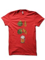 Beer Fusion Half Sleeve T-Shirt