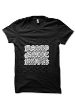 Board Game Bros Black Half Sleeve T-Shirt