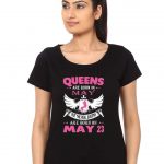 Queens Are Born On May 23 T-Shirt