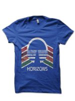 Horizons Royal Blue Half Sleeve T-Shirt