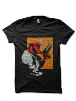 HellBoy Black Half Sleeve T-Shirt