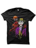 Out-Crazying Crazy Black Half Sleeve T-Shirt