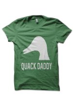 Quack Daddy Dark Green Half Sleeve T-Shirt