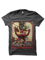 Enter The Defenders Half Sleeve T-Shirt
