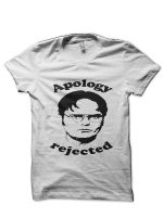 Apology Rejected  White Half Sleeve T-Shirt