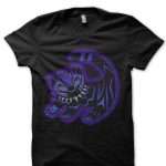 The Glowing Panther King Black Half Sleeve T-Shirt