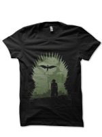 Game Of Thrones Black Half Sleeve T-Shirt
