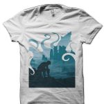 Game OF Thrones White Half Sleeve T-Shirt