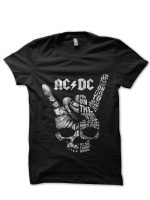 ACDC Black Half Sleeve T-Shirt