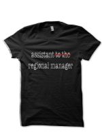Assistant to the Black Half Sleeve T-Shirt