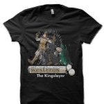 The Kingslayer Black Half Sleeve T-Shirt