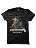 The Kingslayer Black Half Sleeve T-Shirt