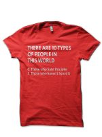 Those Who Hate These Joke Half Sleeve Black T-Shirt