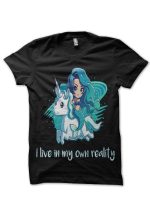 I Live In My Own Reality Half Sleeve T-Shirt