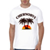 Chernobyl White Half Sleeve T-Shirt