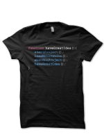 Function Havegreatidea() Black Half Sleeve T-Shirt