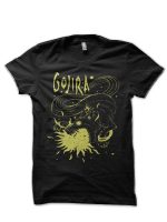 Gojira Half Sleeve Black T-Shirt