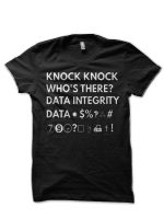 Knock Knock Who's There Half Sleeve T-Shirt