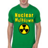 Nuclear Meltdown Green Half Sleeve T-Shirt
