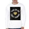 Shine On You Crazy Diamond White Full Sleeve T-Shirt
