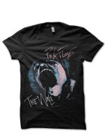 The Wall Black Half Sleeve T-Shirt