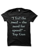 Top Gun The Need For Speed Half Sleeve T-Shirt