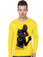 Ufc Yellow Full Sleeve T-Shirt
