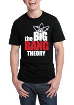 The Big Bang Theory Black Half Sleeve T-Shirt
