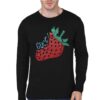 Gucci Strawberry White Full Sleeve T-Shirt