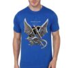 Dragon Slayer Half Sleeve Royal Blue T-Shirt
