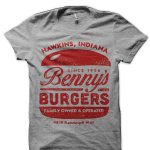 Benny's Burgers - Hawkins, Indiana T-Shirt