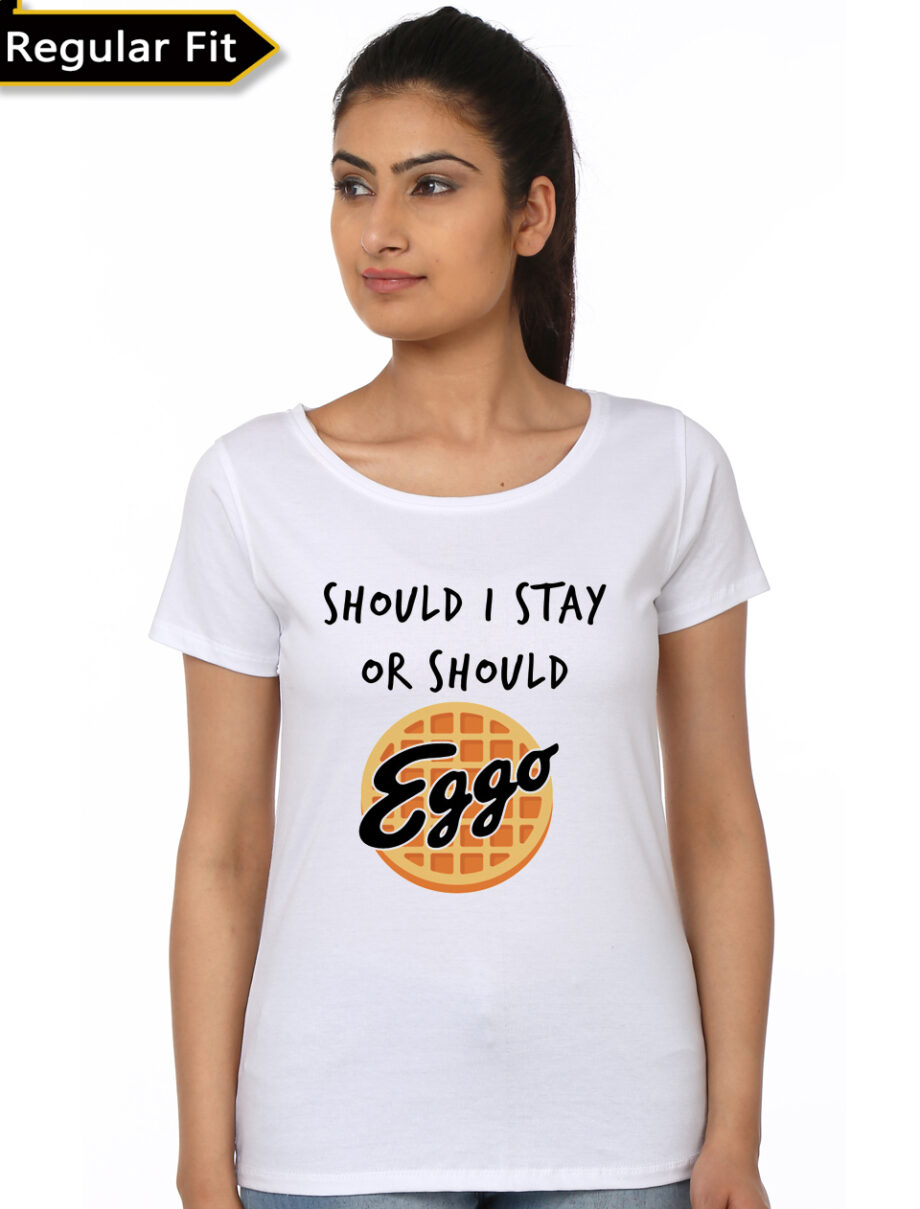 Should I Stay or Should I Go Girls T-Shirt