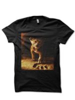 The Lion King Black Half Sleeve T-Shirt
