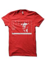 Lenin Communism Propaganda Red T-Shirt