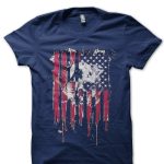 Skull Flag Half Sleeve T-Shirt