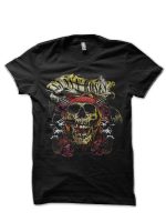 Guns N' Roses Black Half Sleeve T-Shirt