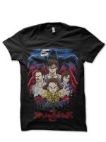 Stranger Things DBZ Black T-Shirt