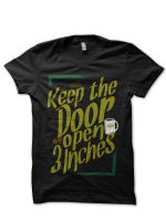 Stranger Things Jim Hopper Rule Black T-Shirt