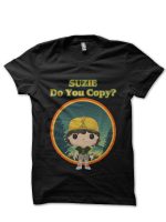 Stranger Things Dustin Black T-Shirt