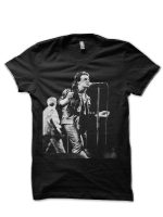 U2 Half Sleeve Black T-Shirt
