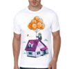 Kame House White Half Sleeve T-Shirt
