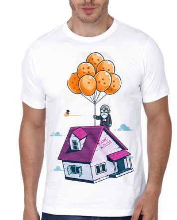 Kame House White Half Sleeve T-Shirt
