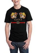 Gucci Black Half Sleeve T-Shirt