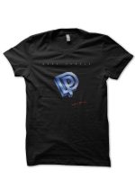 Deep Purple Black Half Sleeve T-Shirt