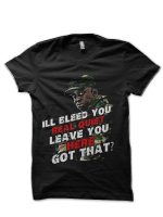 Ill bleed you Black Half Sleeve T-Shirt