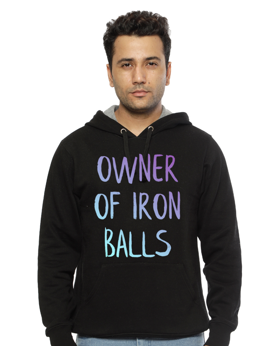 Owner Of Iron Balls Black