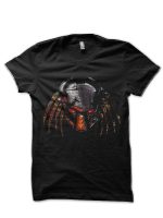 PRD D08 Black Half Sleeve T-Shirt