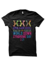 Rock Your Socks for World Down Syndrome Day Half Sleeve T-Shirt